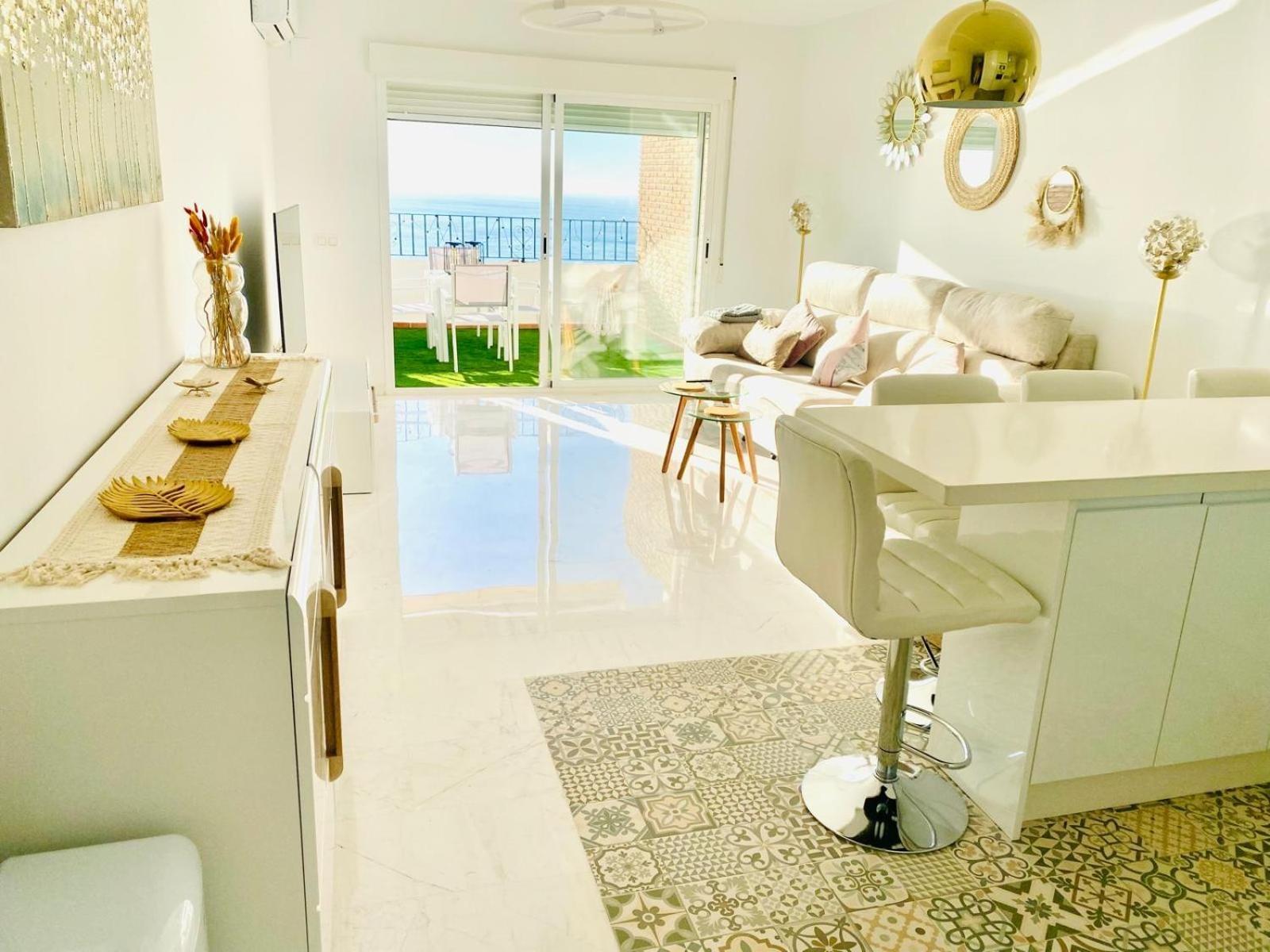 Jardines De Adnania En Marina Del Este Con Vistas Al Mar 라 에라두라 외부 사진